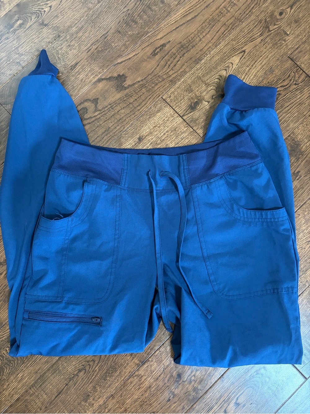 Cherokee Navy Blue Drawstring Jogger ScubPants